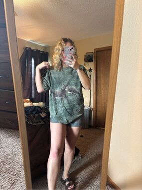 Two vintage deer Graphic Tee size large